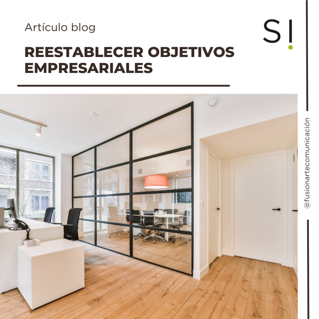 Reestablecer objetivos empresariales