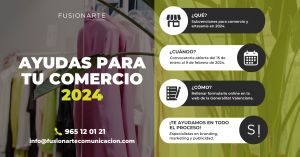 ayudas económicas para tu comercio 2024
