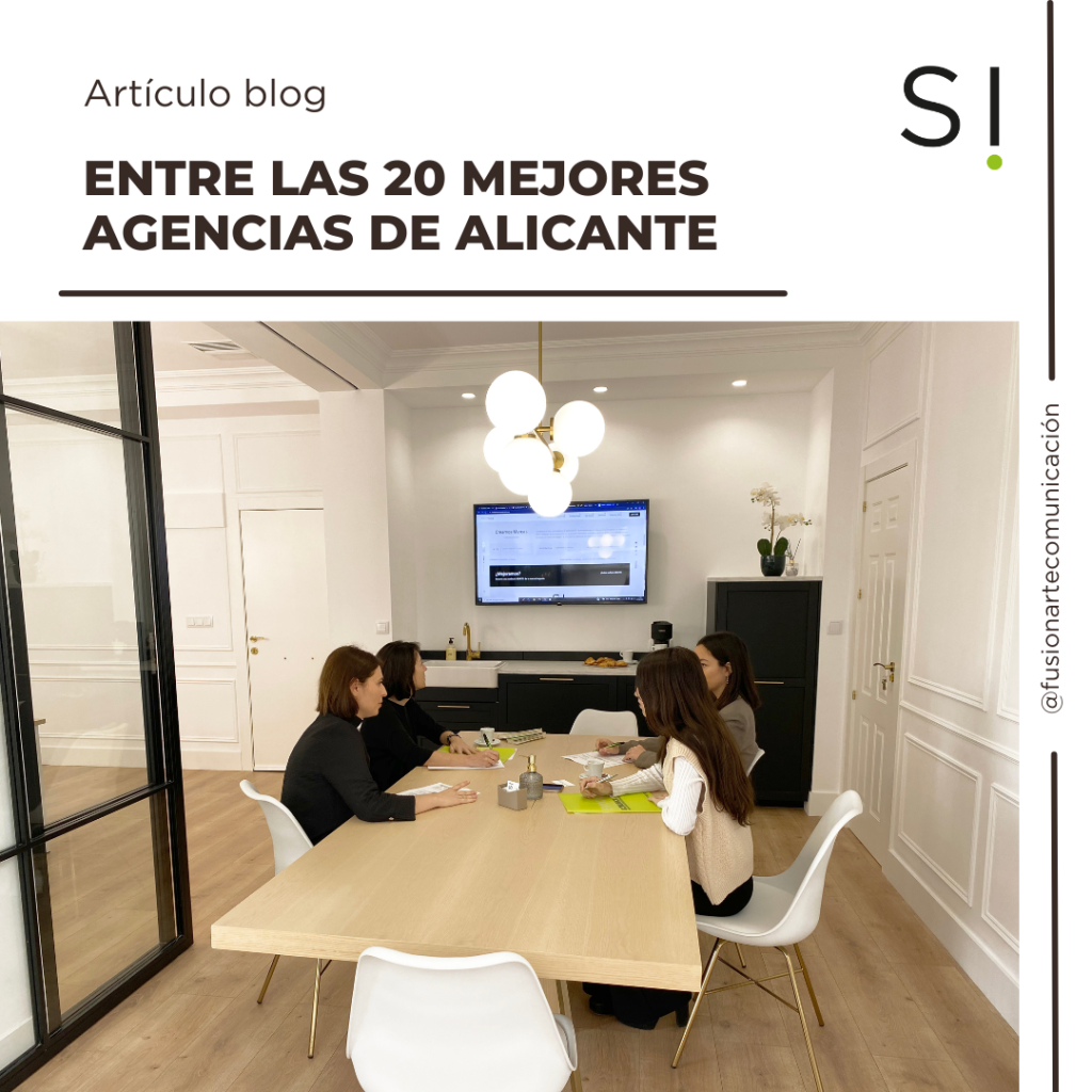 ENTRE LAS 20 MEJORES AGENCIAS