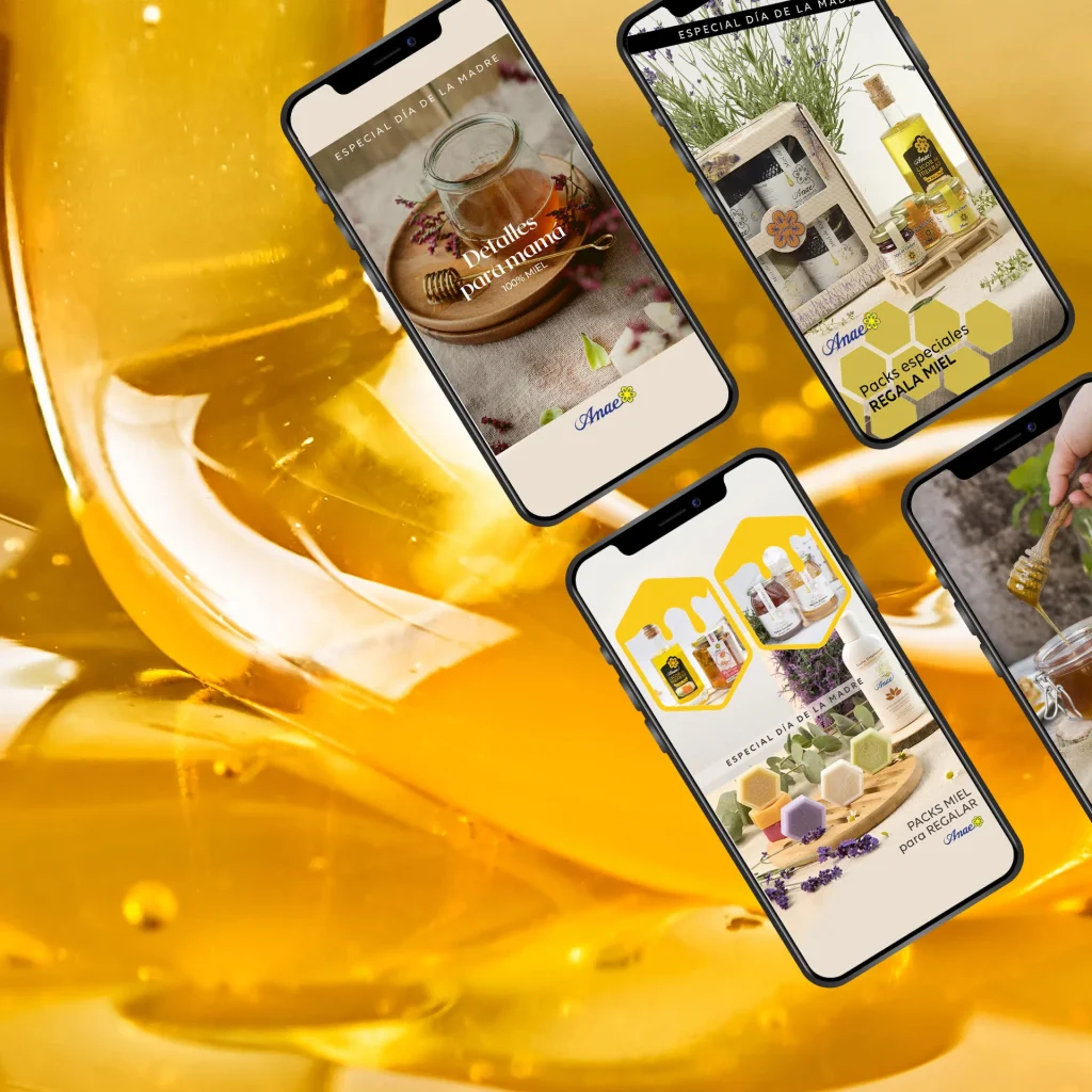 redes sociales anae miel